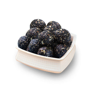 black sesame & peanut balls/karuppu ellu kadalai urundai - 200g