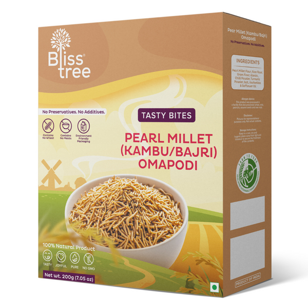 Pearl Millet (Kambu/Bajri) Omapodi - 200g - Bliss Tree IL